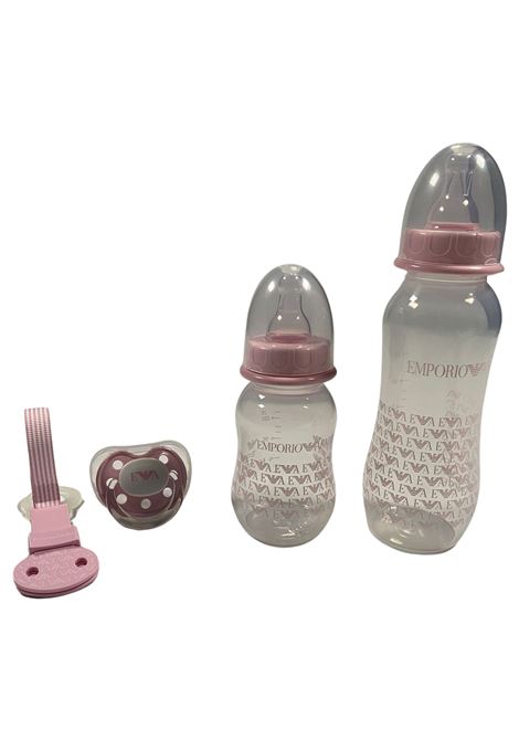 Kit neonata rosa EMPORIO ARMANI | 407139/R/FROSA